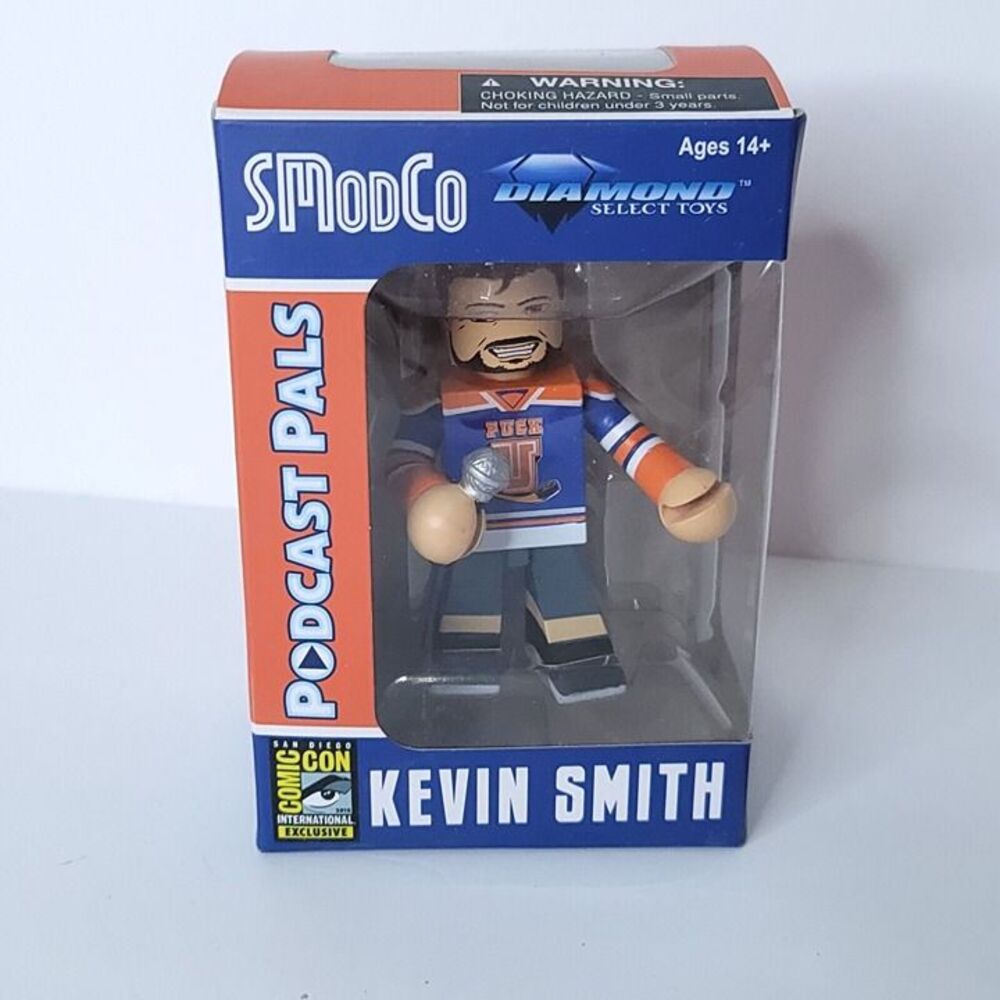SDCC Podcast Pals SDCC Kevin Smith Vinimate figure Diamond select Box Dent